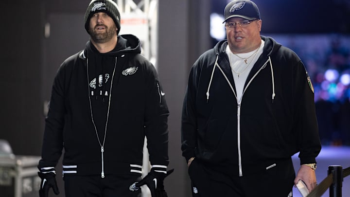 Nick Sirianni (L), Dom DiSandro (R), Philadelphia Eagles
