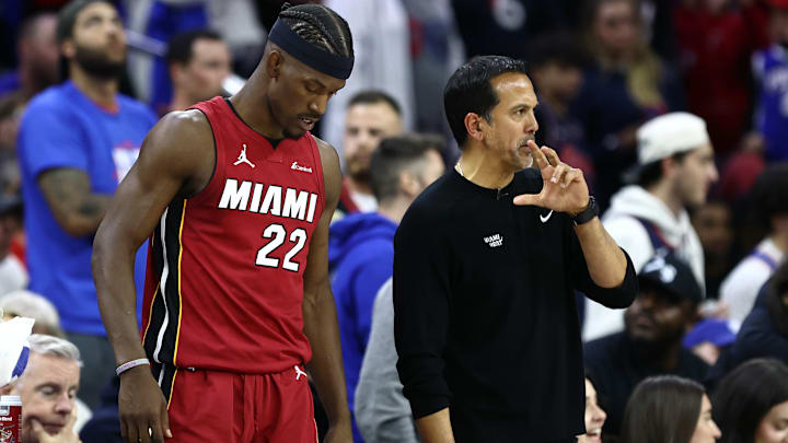 Miami Heat v Philadelphia 76ers - Play-In Tournament