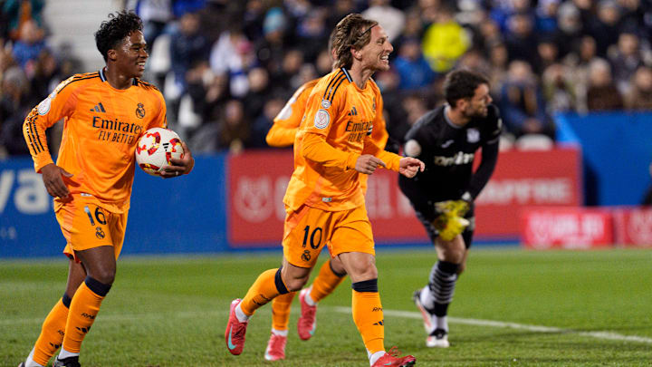 Endrick e Modric marcaram contra o Leganés