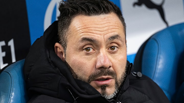 Roberto De Zerbi, entraineur de l'OM