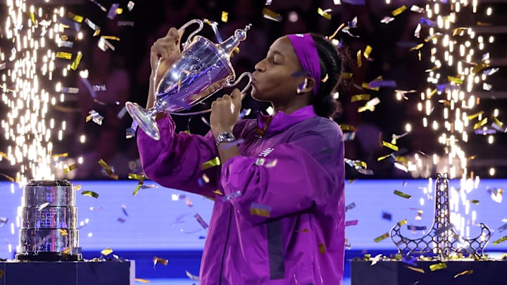 Coco Gauff looks to repeat as the WTA Finals champion. Coco Gauff looks to repeat as the WTA Finals champion.
