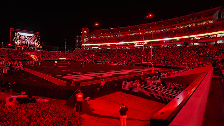 Nov 21, 2020; Athens, Georgia, USA; A general view of the stadium during the game between the Mississippi State Bulldogs and the Georgia Bulldogs during the second half at Sanford Stadium. Mandatory Credit: Dale Zanine-Imagn Images Nov 21, 2020; Athens, Georgia, USA; A general view of the stadium during the game between the Mississippi State Bulldogs and the Georgia Bulldogs during the second half at Sanford Stadium. Mandatory Credit: Dale Zanine-Imagn Images