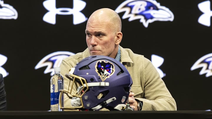 JaBaltimore Ravens general manager Eric DeCosta JaBaltimore Ravens general manager Eric DeCosta