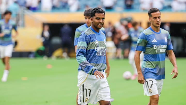 Rodrygo pareciera estar con un pie afuera del Real Madrid