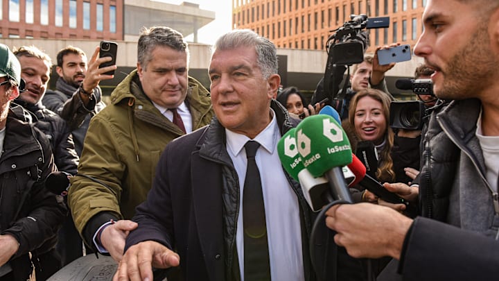 Laporta testificó por el caso Negreira