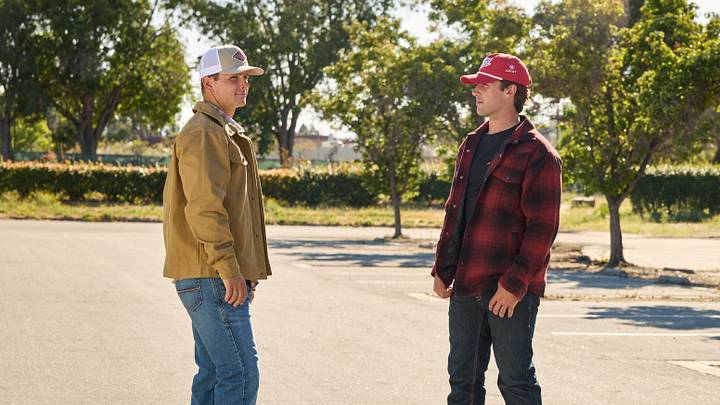 Brock Purdy and Josh Hoover in the Ariat "TG1" campaign.