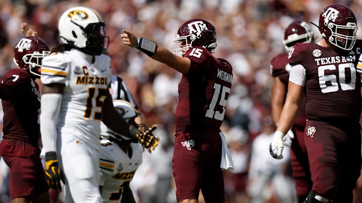 Texas A&M Aggies QB Conner Weigman