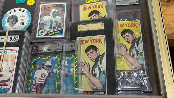Vintage Football Card Booth Vintage Football Card Booth