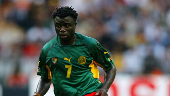 Modeste Mbami sous les couleurs du Cameroun