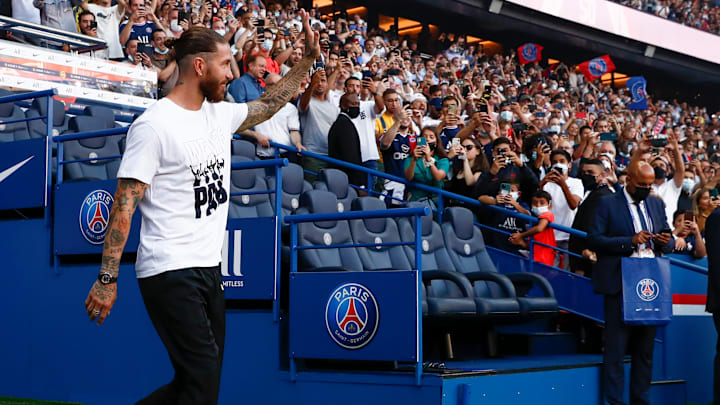 Ramos n'a toujours pas disputé le moindre match avec le PSG