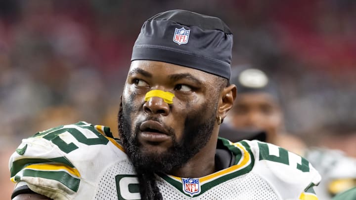 Green Bay Packers defensive lineman Rashan Gary