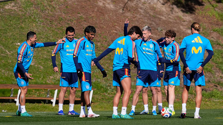 Training Session Of Spain Team - International Friendly Training Session Of Spain Team - International Friendly