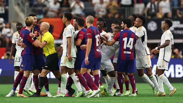 Barcelona & Real Madrid went head to head in Texas Barcelona & Real Madrid went head to head in Texas