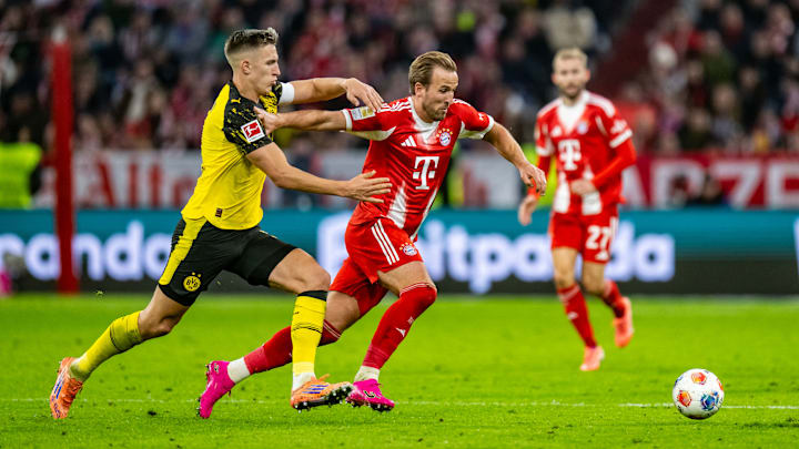 Liefern sich Nico Schlotterbeck und Harry Kane einen heißen Zweikampf um die Meisterschale?