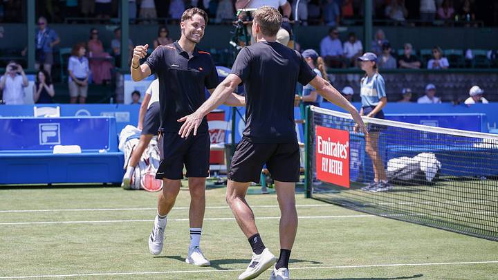 Andre Goransson and Sem Verbeek won the 2024 Infosys Hall of Fame Open doubles' title. Andre Goransson and Sem Verbeek won the 2024 Infosys Hall of Fame Open doubles' title.
