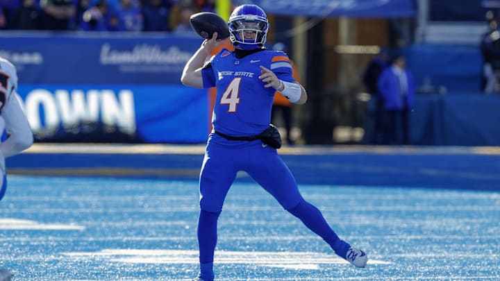 Boise State Broncos quarterback Maddux Madsen.