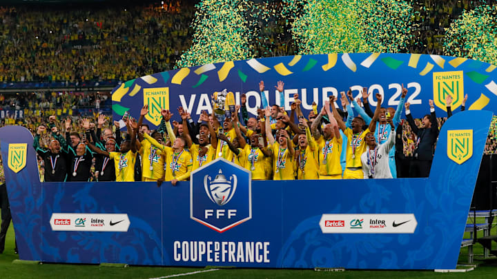 Il Nantes festeggia