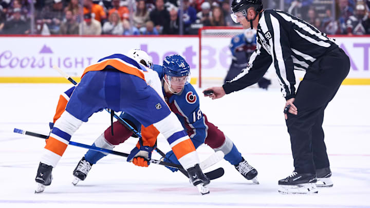 New York Islanders v Colorado Avalanche New York Islanders v Colorado Avalanche