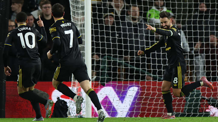 Bruno Fernandes soma 10 participações em gols em 16 jogos na temporada 2025/26