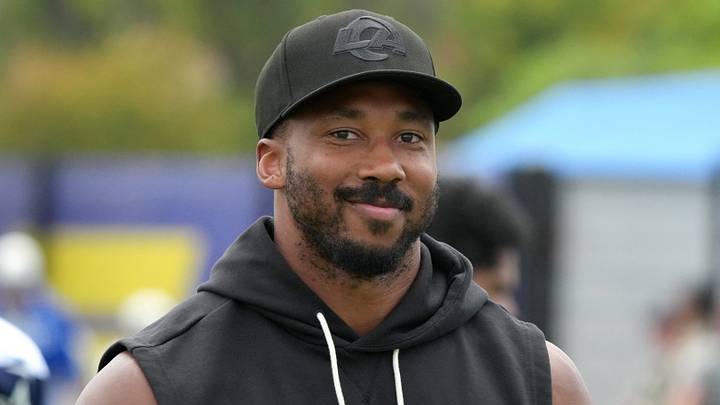 Los Angeles Rams edge rusher Myles Garrett.