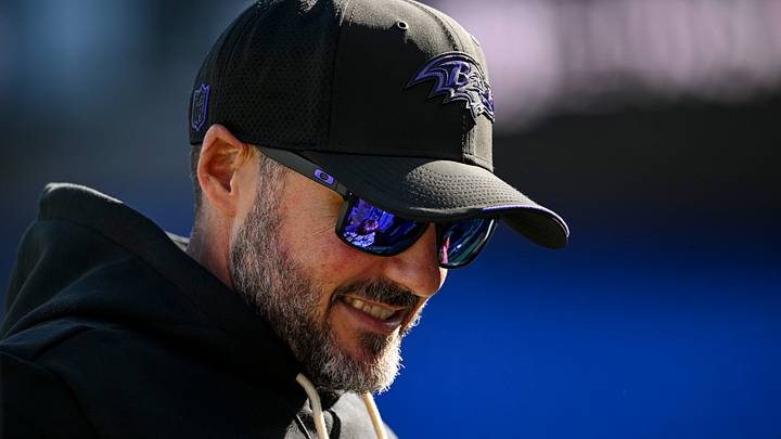 Baltimore Ravens head coach Jesse Minter Baltimore Ravens head coach Jesse Minter
