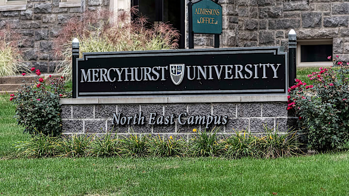 Mercyhurst University campus...