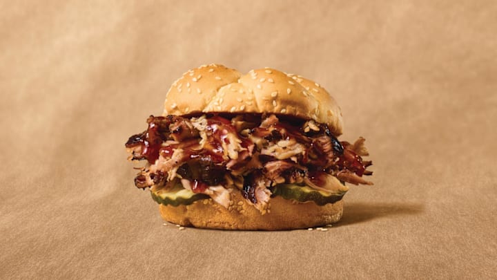 Quarter Pound Pulled Pork Sandwich