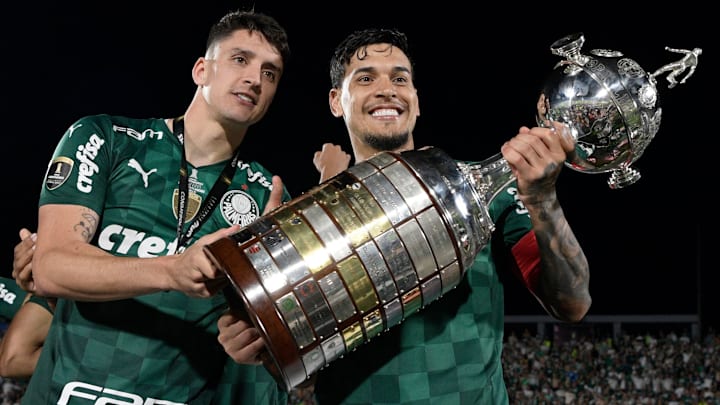 Piquerez e Gustavo Gómez são dois remanescentes do elenco palmeirense campeão na última final contra o Flamengo