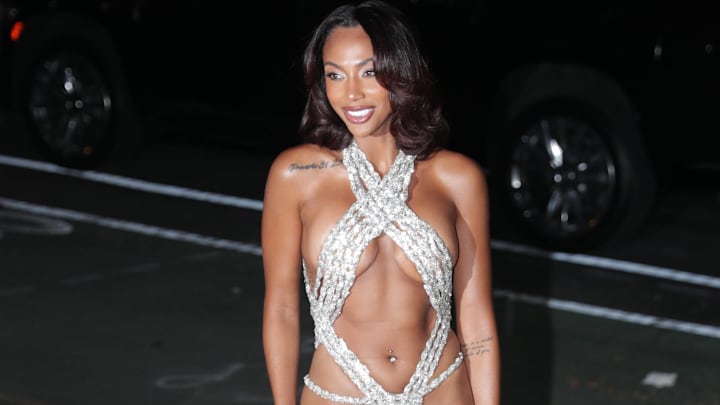 Kysre Gondrezick attends the 2024 Victoria's Secret Fashion Show after party in New York City. Kysre Gondrezick attends the 2024 Victoria's Secret Fashion Show after party in New York City.