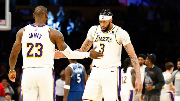 LeBron James y Anthony Davis son las grandes estrellas de los Lakers