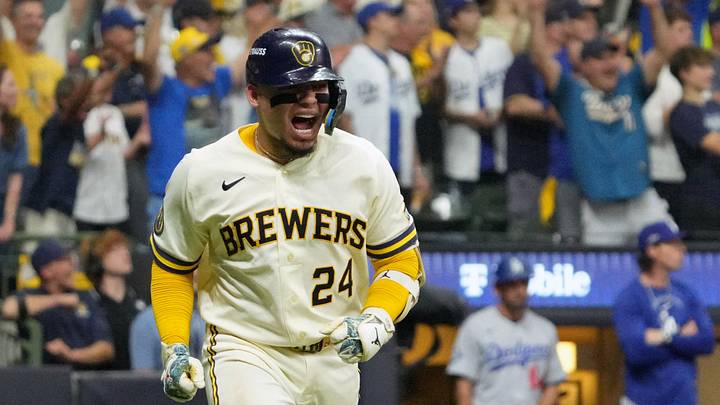 The Milwaukee Brewers and catcher William Contreras are favored to win the World Series. The Milwaukee Brewers and catcher William Contreras are favored to win the World Series.