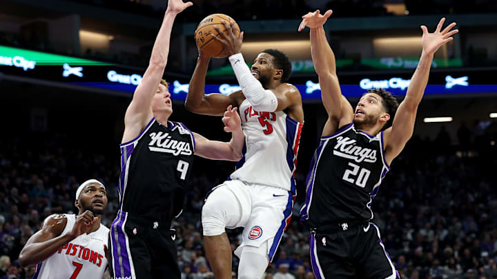 Detroit Pistons v Sacramento Kings