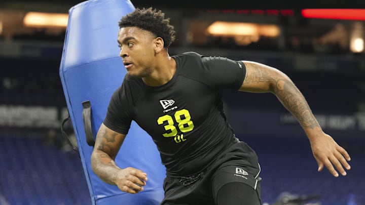 Auburn's Keldric Faulk came into the draft, garnering more attention for what he could bring to an NFL team Auburn's Keldric Faulk came into the draft, garnering more attention for what he could bring to an NFL team