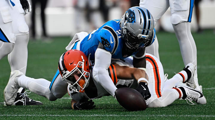 Carolina Panthers safety Nick Scott