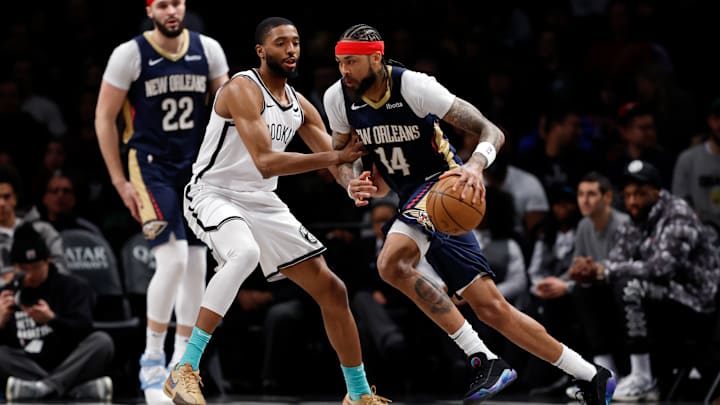 New Orleans Pelicans v Brooklyn Nets