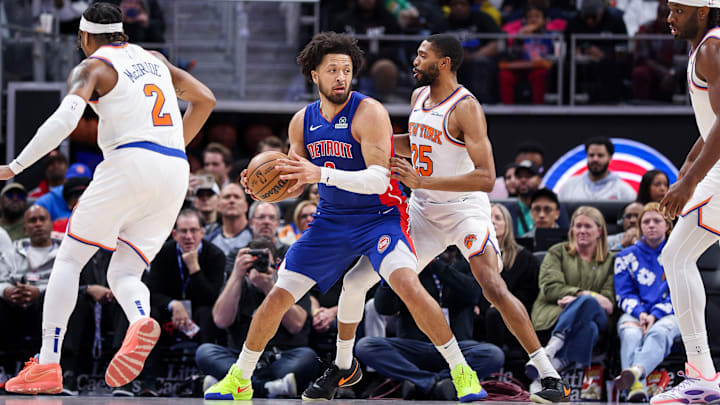 New York Knicks v Detroit Pistons