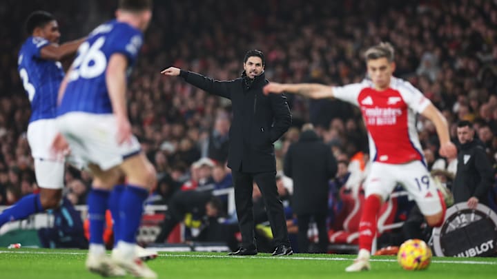 Arsenal take on Championship-bound Ipswich on Sunday