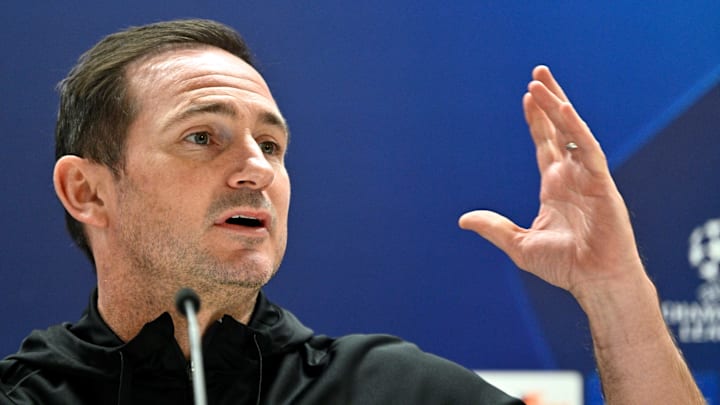 Lampard spoke at a press conference on Tuesday Lampard spoke at a press conference on Tuesday