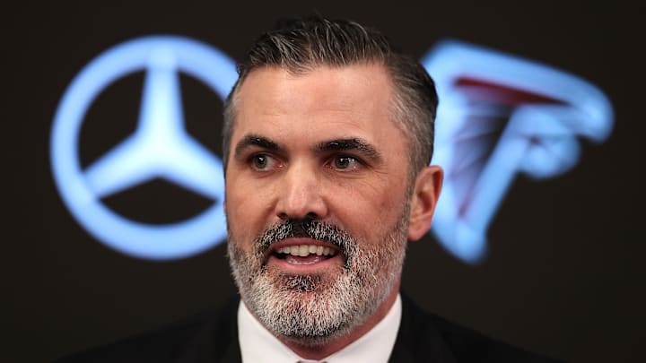 Atlanta Falcons head coach Kevin Stefanski Atlanta Falcons head coach Kevin Stefanski