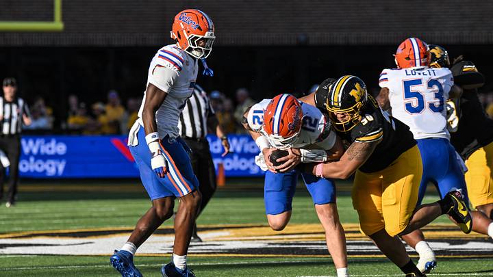 COLLEGE FOOTBALL: OCT 03 Florida at Missouri COLLEGE FOOTBALL: OCT 03 Florida at Missouri