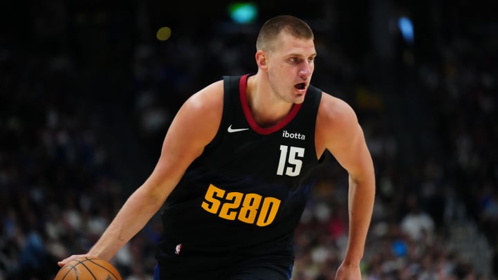 Denver Nuggets center Nikola Jokic.