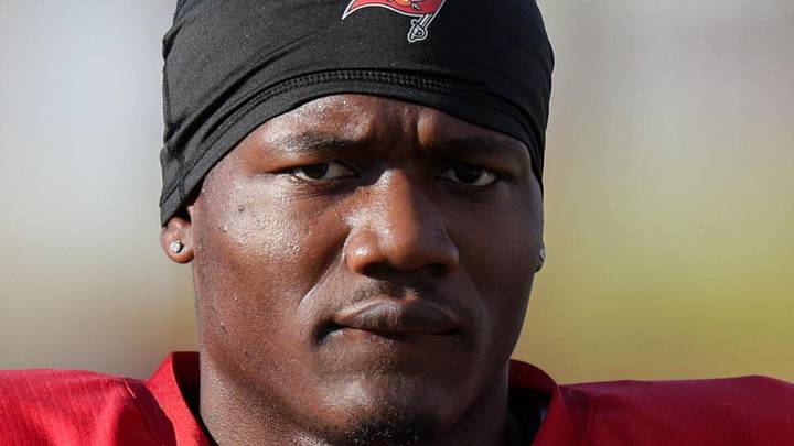 NFL Tampa Bay Buccaneers running back Bucky Irving