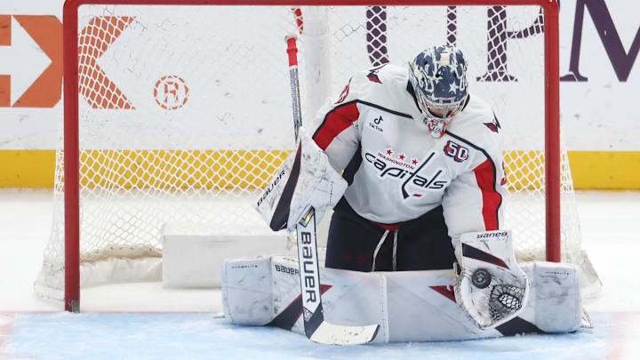 Clay Stevenson, Washington Capitals Mandatory Credit: Charles LeClaire-Imagn Images