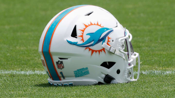 Miami Dolphins helmet