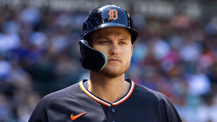 Detroit Tigers outfielder Parker Meadows