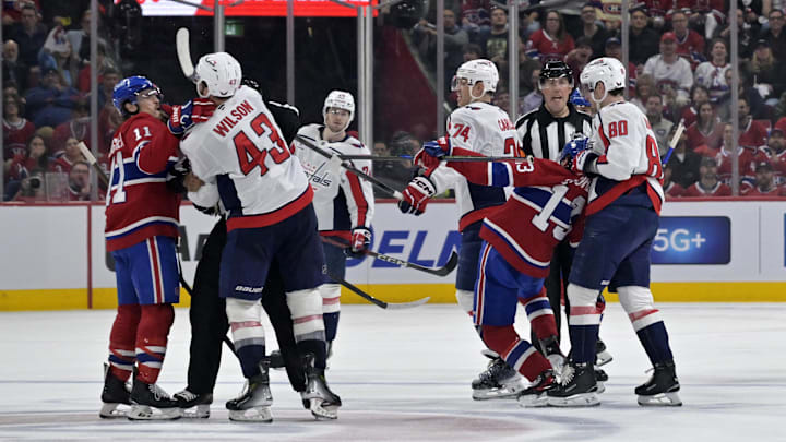 The Canadiens are home favorites against the Capitals on Thursday night.