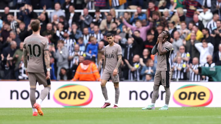 Tottenham were beaten by Newcastle