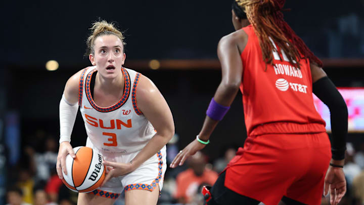 Connecticut Sun guard Marina Mabrey is a solid prop target on Sunday.