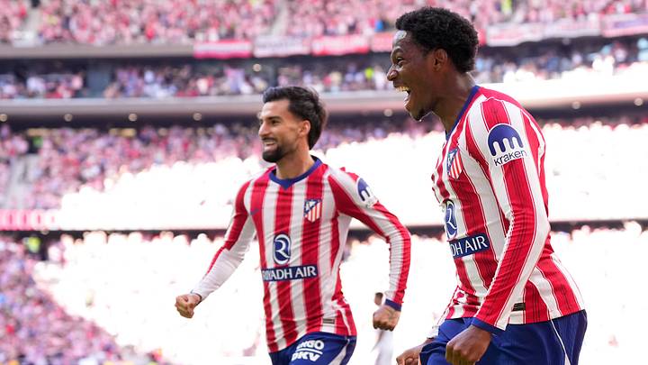 Alex Baena, Jonathan David, Atletico de Madrid Alex Baena, Jonathan David, Atletico de Madrid
