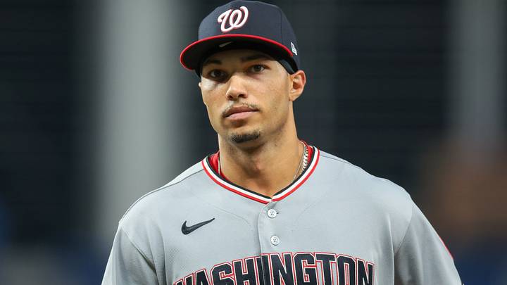 Washington Nationals outfielder Daylen Lile Washington Nationals outfielder Daylen Lile